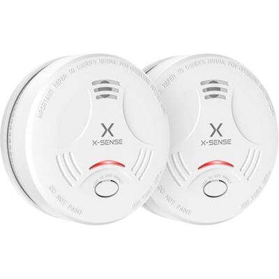X-Sense Rilevatore di Fumo Autonomo, Batteria da 10 Anni, , 2 Pezzi X-Sense Rilevatore di Fumo Autonomo, Batteria da 10 Anni, , 2 Pezzi