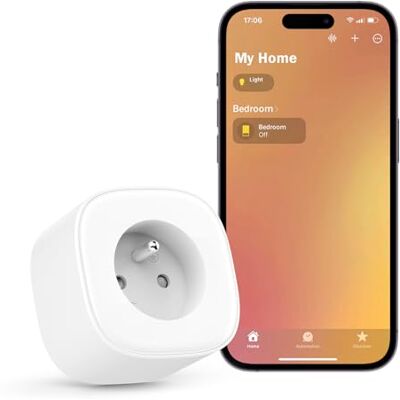 meross Presa WiFi collegata, presa intelligente con controllo vocale, controllo remoto e funzione di tempo, funziona con Alexa, Apple HomeKit e Google Home meross Presa WiFi collegata, presa intelligente con controllo vocale, controllo remoto e funzione di tempo, funziona con Alexa, Apple HomeKit e Google Home