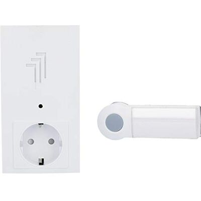 Unitec Plug in radio Gong Campanello Da inserire nella presa Varietà di melodie, portata 75 m Presa continua ad essere utilizzabile Unitec Plug in radio Gong Campanello Da inserire nella presa Varietà di melodie, portata 75 m Presa continua ad essere utilizzabile