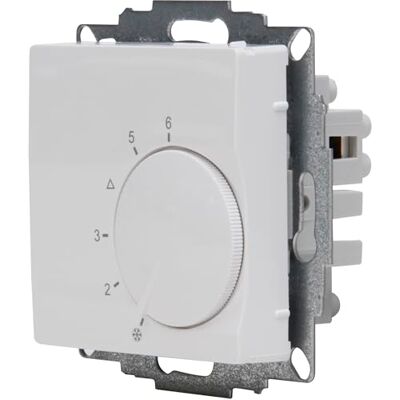 Kopp 298313006 Regolatore di temperatura ambiente, colore: bianco artico combinabile con HK07 Kopp 298313006 Regolatore di temperatura ambiente, colore: bianco artico combinabile con HK07