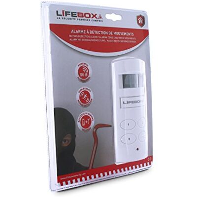 Lifebox Mini Allarme a rilevamento di movimento con codice Lifebox Mini Allarme a rilevamento di movimento con codice