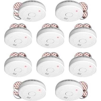 Elro 10-Pack FS1805 con batteria da 5 anni e montaggio magnetico – Conforme alla norma europea EN14604 Elro 10-Pack FS1805 con batteria da 5 anni e montaggio magnetico – Conforme alla norma europea EN14604