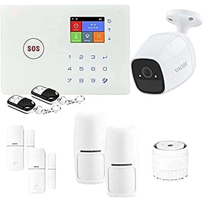 Lifebox Kit allarme casa 4G connesso senza fili WiFi GSM Amazon e telecamera WiFi kit9 Lifebox Kit allarme casa 4G connesso senza fili WiFi GSM Amazon e telecamera WiFi kit9