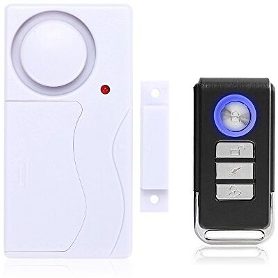 Mengshen Wireless Finestra porta finestra Allarme antifurto DIY Sicurezza Sicurezza Sistema di allarme Sensore magnetico con telecomando 1 Allarme 1 Telecomando M64 Mengshen Wireless Finestra porta finestra Allarme antifurto DIY Sicurezza Sicurezza Sistema di allarme Sensore magnetico con telecomando 1 Allarme 1 Telecomando M64