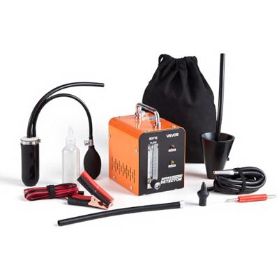 VEVOR Rilevatore di Fumo EVAP per Auto, Rilevatore di Fumo 12V con Pompa ad Aria Flussometro di Perdite per Auto Moto Camion, Attrezzi per Rilevamento di Perdite 0,07 Bar Sistema Sottopressione VEVOR Rilevatore di Fumo EVAP per Auto, Rilevatore di Fumo 12V con Pompa ad Aria Flussometro di Perdite per Auto Moto Camion, Attrezzi per Rilevamento di Perdite 0,07 Bar Sistema Sottopressione