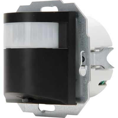 Kopp HK 07 INFRAcontrol 180°, rilevatore di movimento a infrarossi, dispositivo a 2 fili, 55 x 55 mm, colore: nero opaco Kopp HK 07 INFRAcontrol 180°, rilevatore di movimento a infrarossi, dispositivo a 2 fili, 55 x 55 mm, colore: nero opaco