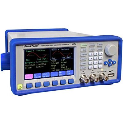 PEAKTECH 4115 - Generatore di funzioni - Forma d’onda arbitraria, 1 Hz a 60 MHz PEAKTECH 4115 - Generatore di funzioni - Forma d’onda arbitraria, 1 Hz a 60 MHz