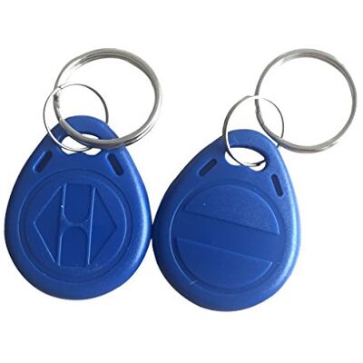 YARONGTECH rfid 125 kHz Writable ReWrite EM4305 prossimità ID di controllo di accesso portachiavi token (confezione da 10) YARONGTECH rfid 125 kHz Writable ReWrite EM4305 prossimità ID di controllo di accesso portachiavi token (confezione da 10)