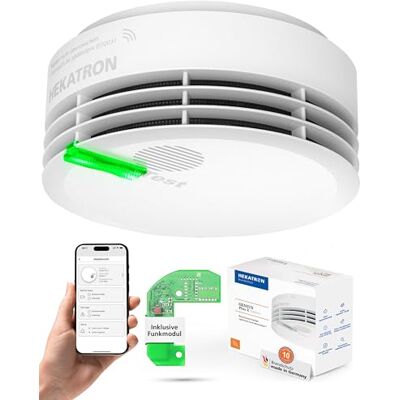 Hekatron Genius Plus X Edizione 2021 - Rilevatore di fumo - Bianco Hekatron Genius Plus X Edizione 2021 - Rilevatore di fumo - Bianco