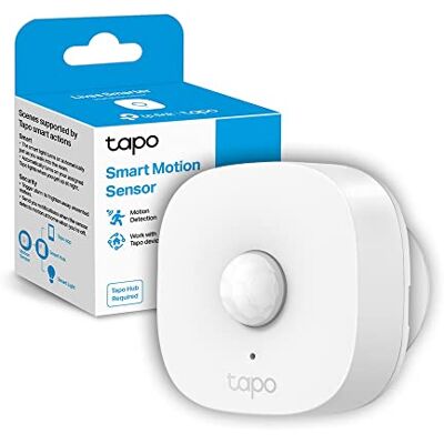 Tapo T100 Sensore di Movimento Smart 120° 7m Avvisi Hub Richiesto Per Corridoio e Ingresso, Accende Luci al Passaggio, Avvisi Istantanei, Automazioni Smart, Risparmio Energetico Tapo T100 Sensore di Movimento Smart 120° 7m Avvisi Hub Richiesto Per Corridoio e Ingresso, Accende Luci al Passaggio, Avvisi Istantanei, Automazioni Smart, Risparmio Energetico