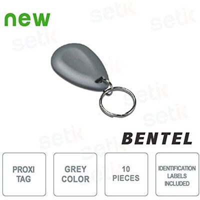 BENTEL 10x Tag di prossimità Colore Grigio BENTEL 10x Tag di prossimità Colore Grigio
