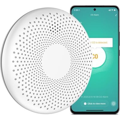 Aroha Smart Connect Rilevatore Di Fumo E Monossido Di Carbonio WiFi Batteria Da 10 Anni Allarme Antincendio & Rilevatore Monossido Di Carbonio Aroha Smart Connect Rilevatore Di Fumo E Monossido Di Carbonio WiFi Batteria Da 10 Anni Allarme Antincendio & Rilevatore Monossido Di Carbonio