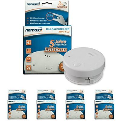 Nemaxx -4 rilevatori di fumo, conformi allo standard EN 14604 Nemaxx -4 rilevatori di fumo, conformi allo standard EN 14604