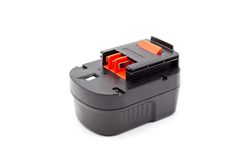 vhbw Batteria compatibile con Black & Decker EPC12 H1, EPC12CABK, FS1200D-2, Firestorm FS1200D attrezzi da lavoro (1500mAh, 12V, NiMH)