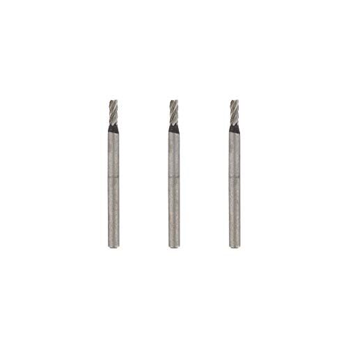 Dremel 113 Multipack di punte da taglio per incisione 3x Long Cylindrical-shaped Engraving Cutter with 1.6mm Working Diameter