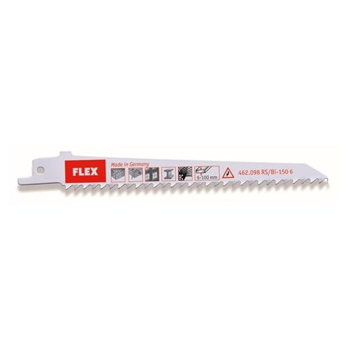 Flex HOJA DE SIERRA RS/BI-150, 6 DIENTES/PULGADA 5 UDS