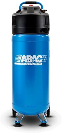 ABAC Compressore d'Aria Verticale EASE-AIR 50V, Compressore Aria Oil-Free, Pressione Massima 10 Bar, Potenza 2 Hp, Serbatoio 50 Litri, Rumorosità 97 dB (A)