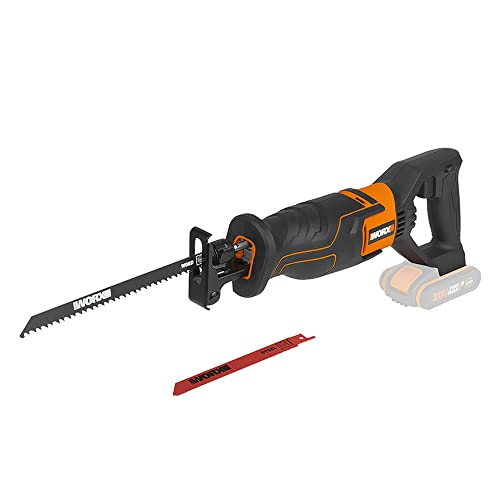 WORX Sega a gattuccio 20V a batteria-velocità variabile-solo corpo macchina