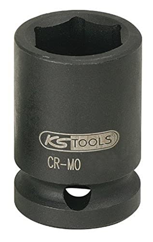 KS TOOLS 1/2" Bussola esagonale p.avvitatori ad impulsi,corta,1.1/8