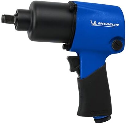 Michelin Avvitatore Pneumatico per Compressore, Pistola Pneumatica con 10 Chiavi a Bussola da 1/2", Chiave Pneumatica con 500 Nm di Coppia Pressione Max 6 Bar