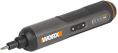 WORX 4V 1.5Ah Cordless Cacciavite Pen 24pc Set di punte a vite Ricarica USB