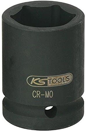 KS TOOLS 1" Bussola esagonale p.avvitatori ad impulsi,corta,55mm