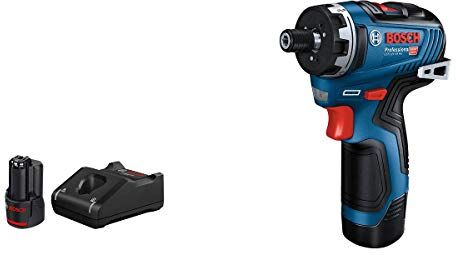 Bosch 12V System Trapano-avvitatore a batteria GSR 12V-35 HX (livelli di regolazione di coppia 20+1, incl. 2x batteria 3.0 Ah, caricabatteria GAL 12V-40, in cartone)