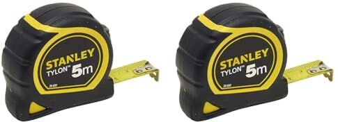 Stanley Flessometro Tylon, 5 m x 19 mm (Confezione da 2)