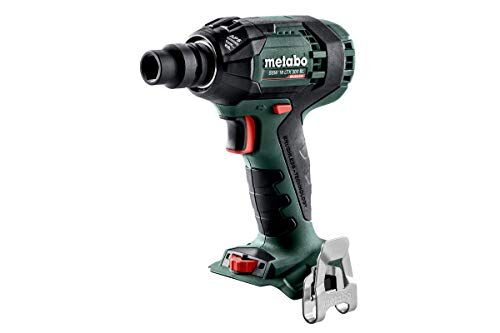 Metabo Avvitatore a percussione a batteria SSW 18 LTX 300 BL (senza batteria, 18 V, dimensione massima vite M18, coppia massima 300 Nm, livelli di coppia 12)