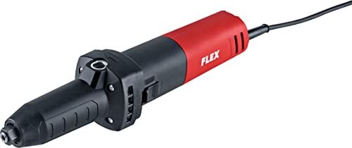 Flex Smerigliatrice dritta DGE 8-32 (800 Watt, smerigliatrice con attacco dolce, collo di serraggio 43 mm, collo lungo, numero di giri 10600 – 32000 1/min)