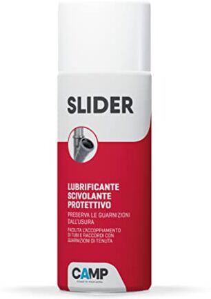 CAMP SLIDER scivolante per tubi e raccordi con anello, 400 ml