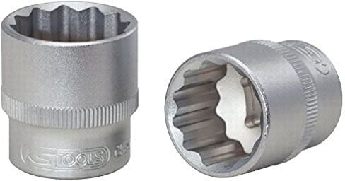 KS TOOLS 3/8" Bussola poligonale,25/32