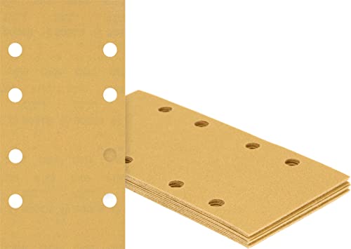 Bosch 10x Carte abrasive Expert C470 senza fori (per Legno duro, Vernice su legno, 93x230 mm, Grana 180, accessorio Levigatrice orbitale)