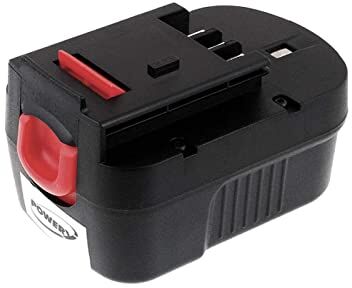 akku-net Batteria per Black & Decker Trapano Avvitatore HP148F2, 14,4V, NiMH