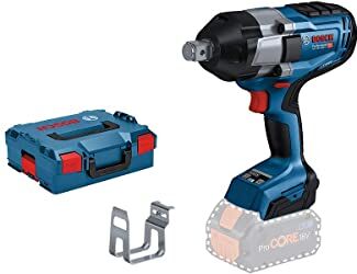 Bosch BITURBO avvitatore a massa battente a batteria GDS 18V-1050 H (coppia 1050 Nm, coppia 1700 Nm, senza batteria o caricabatterie, in L-BOXX 136)