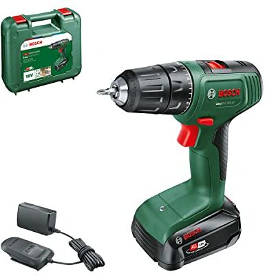 Bosch Trapano Avvitatore EasyDrill 18V-40 (1 Batteria da 2,0 Ah, Sistema 18 Volt, in Custodia per Il Trasporto). 1/2