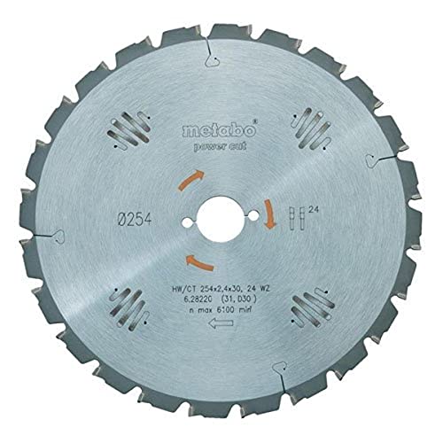 Metabo Disco Per Sega Circolare In Metallo Resistente, Diametro: 315 X 30 Mm, 48 Denti Per Pollice