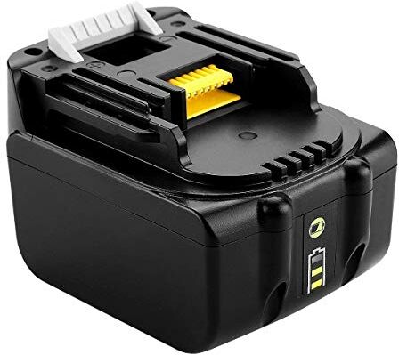 FengWings ® 14.4V 4.0Ah BL1430 BL1440 BL1440B Batteria sostitutiva con luci a LED Compatibile con per Makita BL1430 BL1440 BL1440B BL1450 BL1415 194066-1 194065-3 194558-0 BCL140Z BML145 BML184