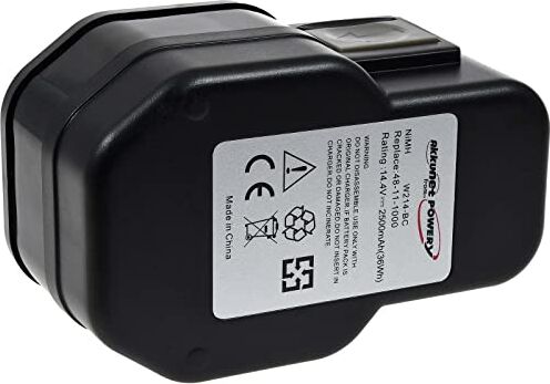 akku-net Batteria per Atlas Copco Trapano Avvitatore PES 14.4T, 14,4V, NiMH