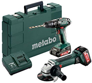 Metabo COMBO_Con batería de Litio 18 V Combo Set 2.4.4 18 V * SB + W