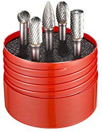 Dormer Rotary Burr Set, Set of 5