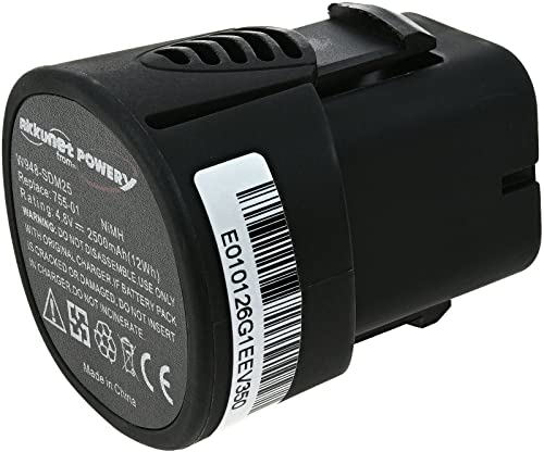 akku-net Batteria compatibile con Dremel tipo 755-01, 4,8 V, NiMH