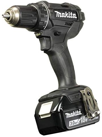 Makita DDF482RFE Nero Impugnatura a Pistola Ioni di Litio 3Ah 1700g Trapano Senza Fili