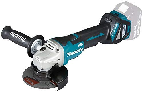 Makita Cordless Angle Grinder, 18 V with Paddle Switch (Without Battery, Without Charger)