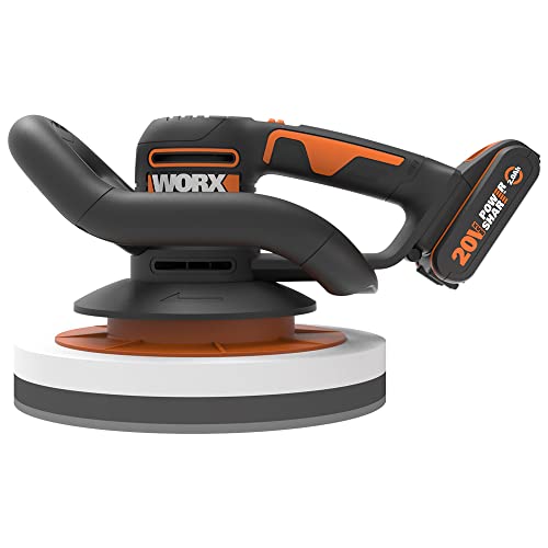 WORX Lucidatrice rotorobitale con 1 batteria 20V -2ah ø 254 mm 3000giri/min