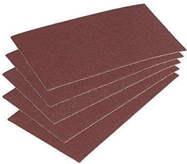 wolfcraft Strisce abrasive velcro per legno/metallo,