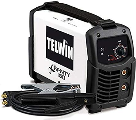 Telwin Saldatrice Tipologia Inverter MMA e TIG DC 3,3-4,5 kW 60 V, Modello: Infinity 180 230 V ACX, Codice dell’Articolo: