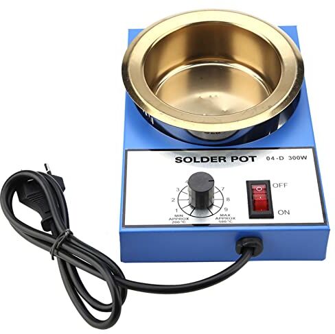 LiebeWH 220V 100Mm Solder Pot Saldatura Saldatura Pentola, Pentola Bagno Dissaldante (300w)