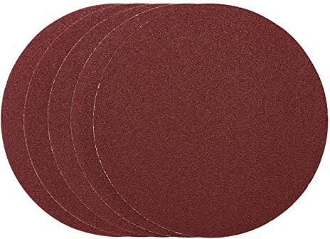 Draper 63531 Dischi abrasivi 305 mm, grana 40, PSA (confezione da 5), rosso, taglia unica