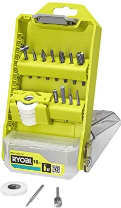 RYOBI Kit per intaglio e incisione 16PC